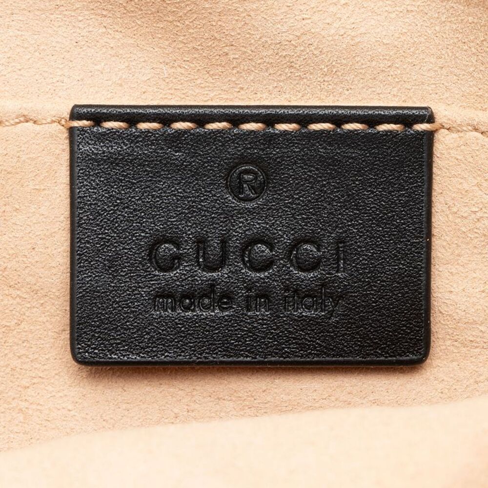 Gucci Matelasse Leather GG Marmont Belt Bag - Size 34 / 85 - Picture 8 of 11